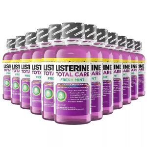 Listerine Fresh Mint Mouthwash - 3.2 oz - 12 Pack